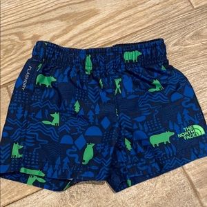 The North Face swim trunks